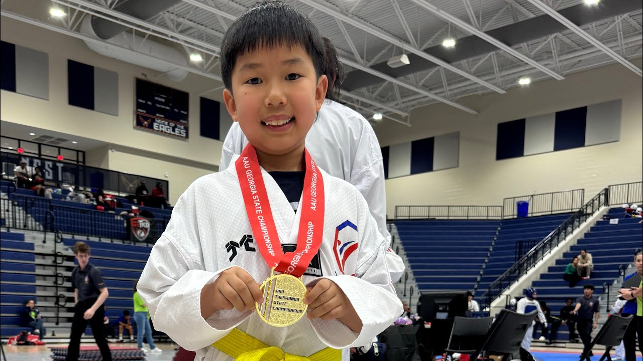 Nathan 1st Taekwondo AAU Tournament 