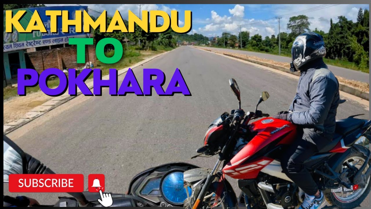 Kathmandu to Pokhara on Bike 🏍️ | Stunning Views, Road Conditions & Rider Tips