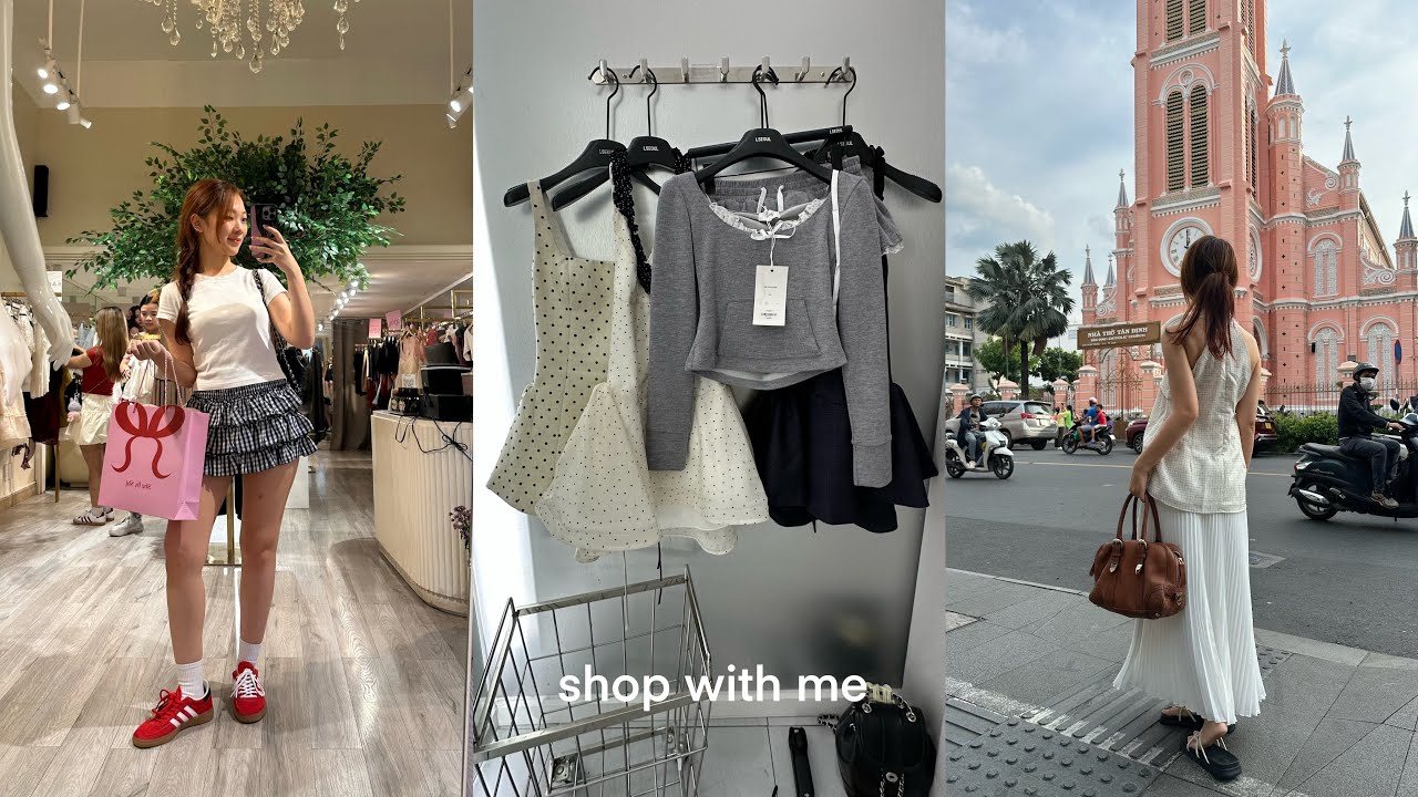 Совершайте покупки вместе со мной в Хошимине 🛍️ Модные бренды, которые вам стоит посмотреть! 🇻🇳Вь...
