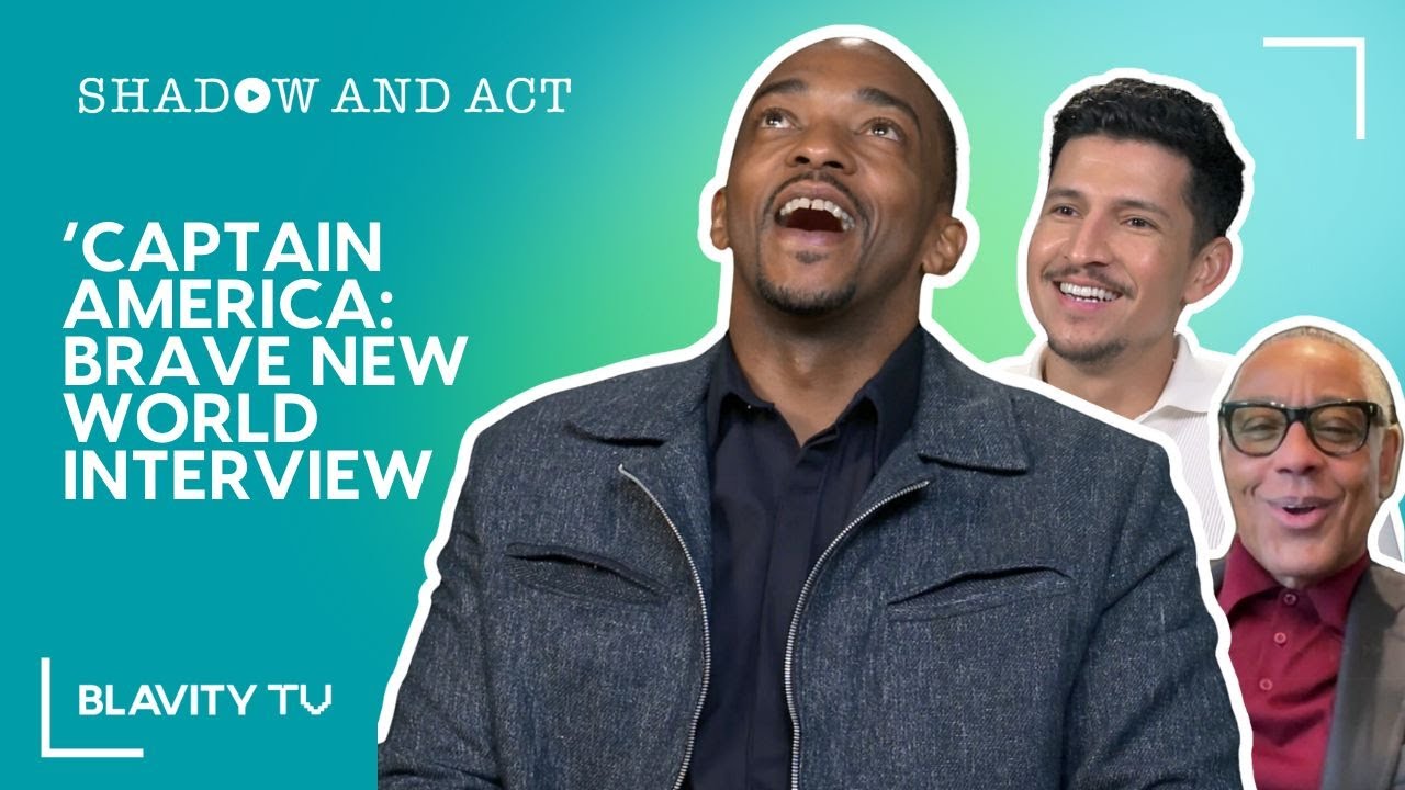 'Captain America: Brave New World' Cast Interview with Anthony Mackie, Danny Ramirez and More