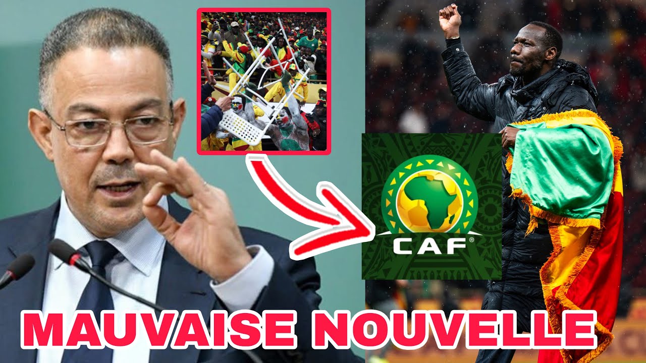 LE MAROC NE LÂCHE TOUJOURS PAS LE SÉNÉGAL, ils vont faire appel de la décision de la CAF
