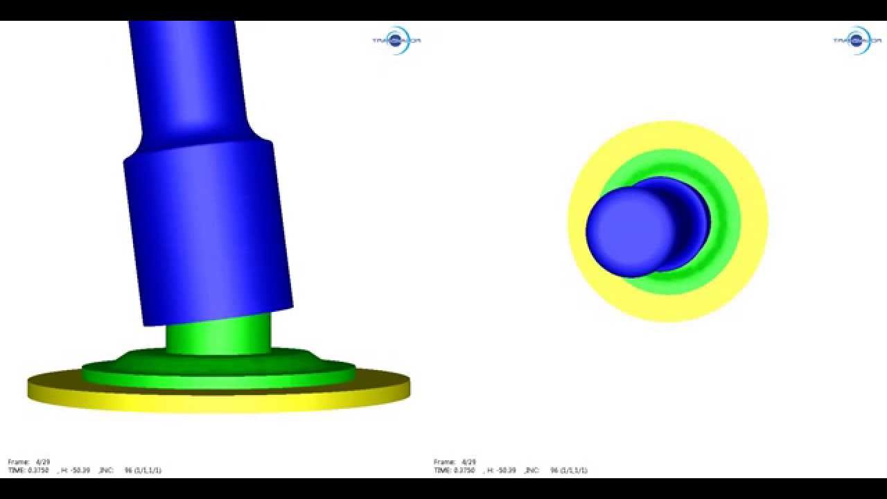 Forging simulation with hypocycloidal movements - FORGE&reg;