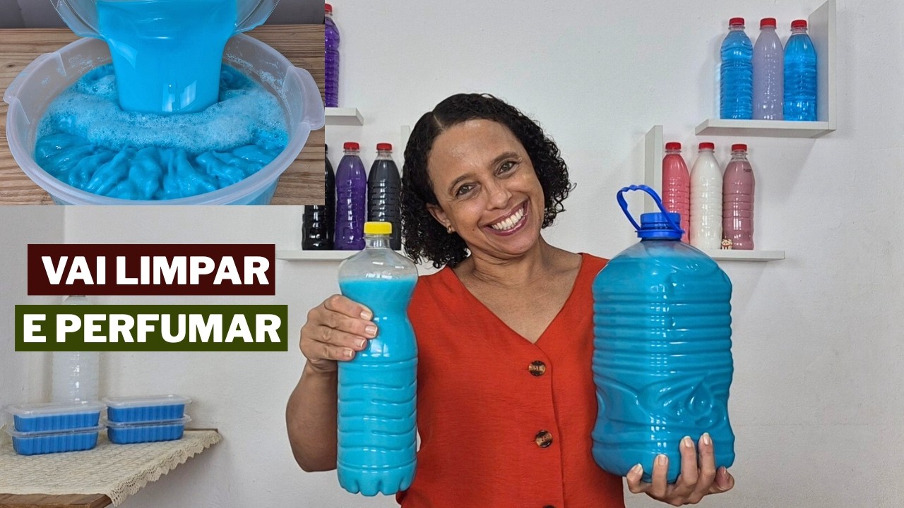 Misturei Sabonete no Sabão em Pó e o Cheiro Ficou Perfeito   Vai Limpar e Perfumar