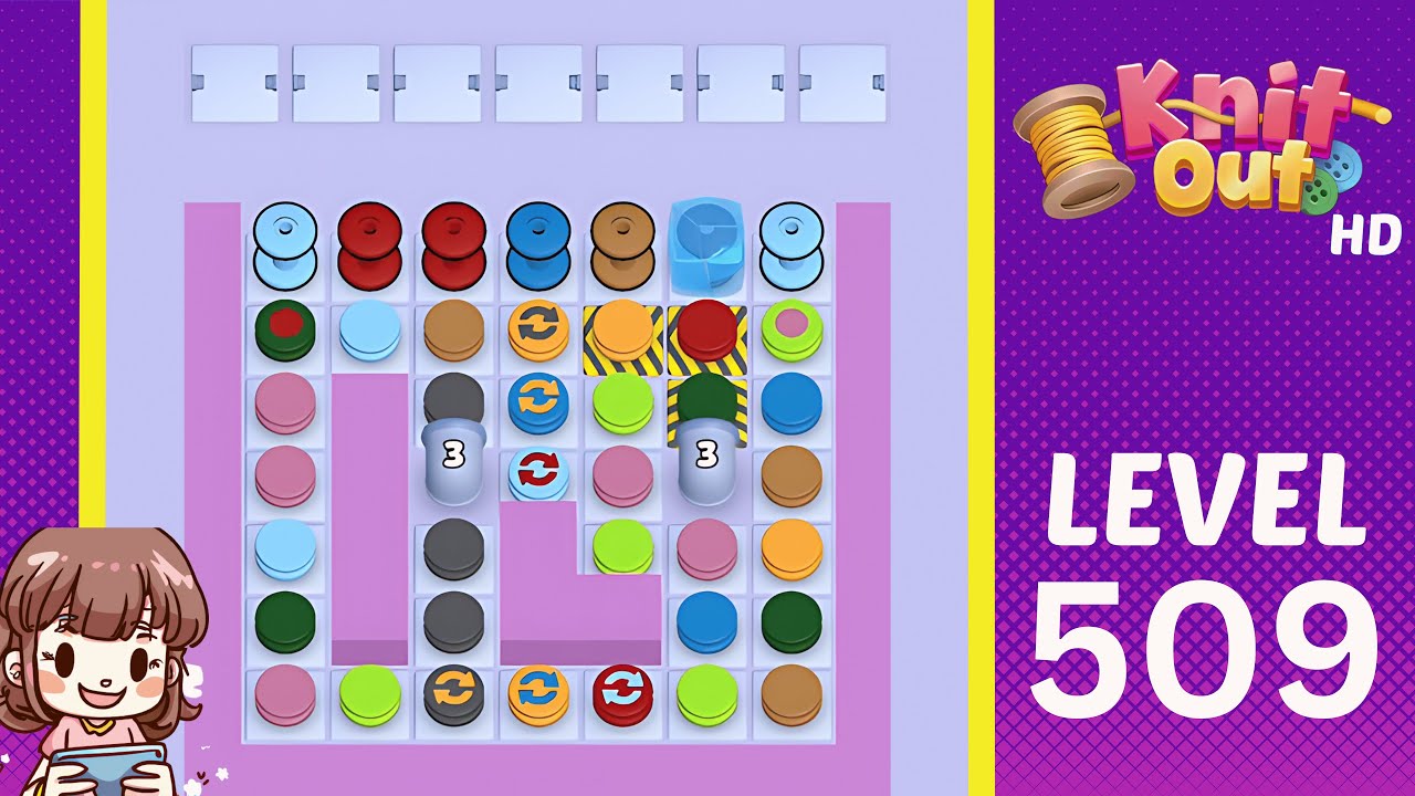 Knit Out Level 509 Solution Walkthrough