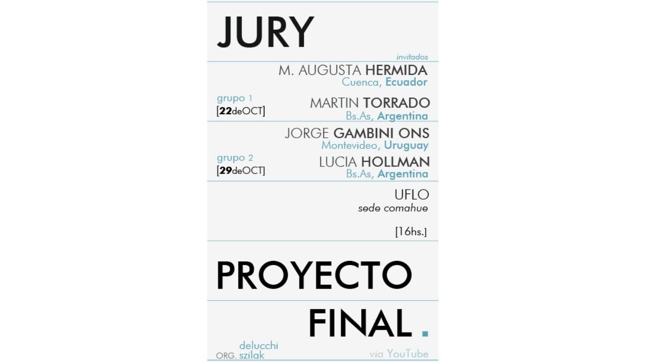 Proyecto Final de Arquitectura (Sede Comahue) - UFLO Universidad