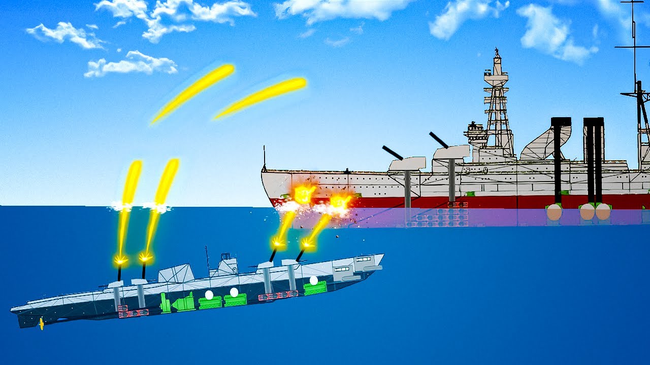 NEW Submarine Battleships Change Everything in Ships at War Battle Simulator Update