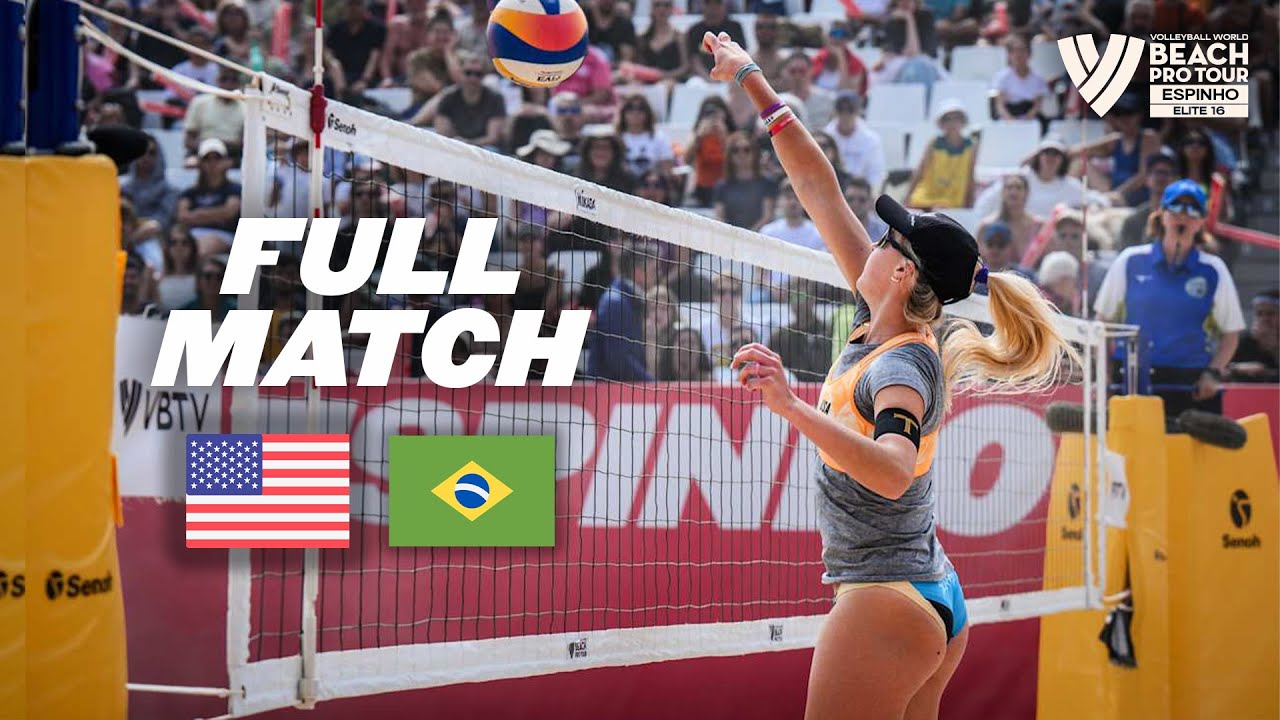 Nuss/Kloth 🇺🇸 vs. Ana Patricia/Duda 🇧🇷 | Quarter Final - Beach Pro Tour 2024 | Full Match