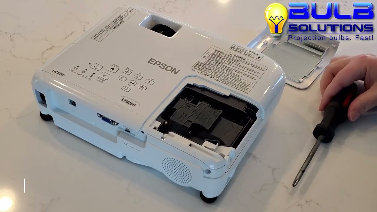 How to replace Epson ELPLP97 projector lamp