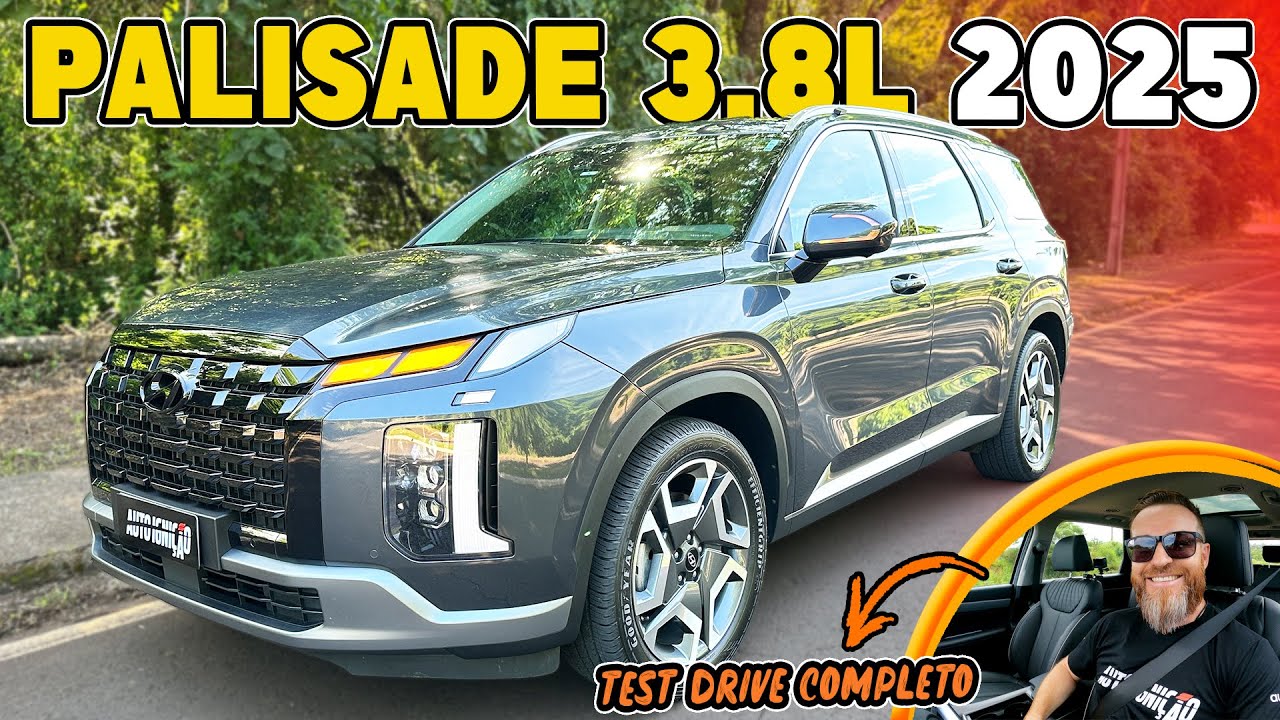 HYUNDAI PALISADE 3.8L 2025 - Vale a Pena? Teste REAL do Palisade 2025!