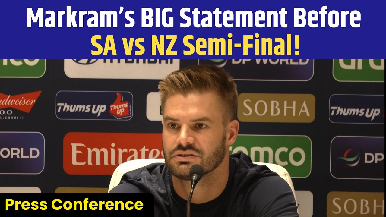SA vs NZ Semi Final 2026 🔥 Aiden Markram's BIG Statement | Eden Gardens Kolkata | T20 World Cup