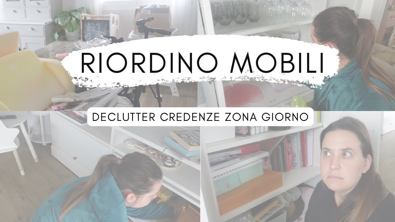 Decluttering e Riordino zona giorno