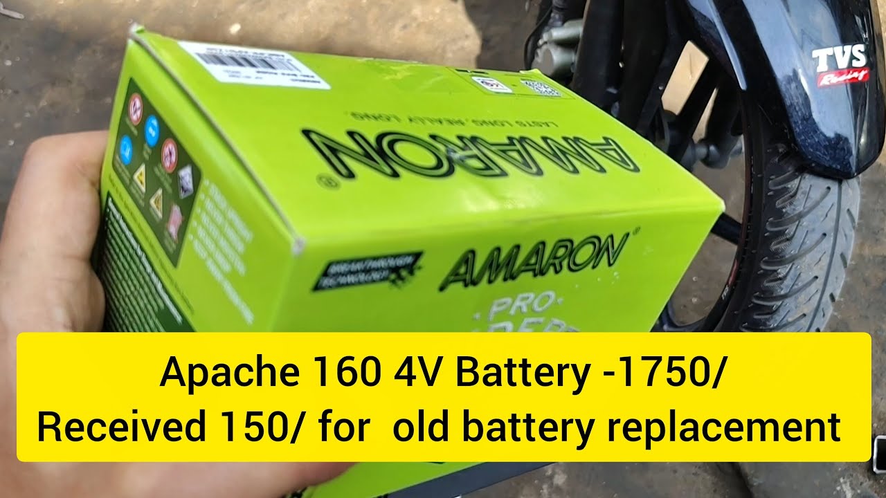 Apache 160 4V battery replacement.Amaron/Exide/Gulf .Kounsi behtar hai?