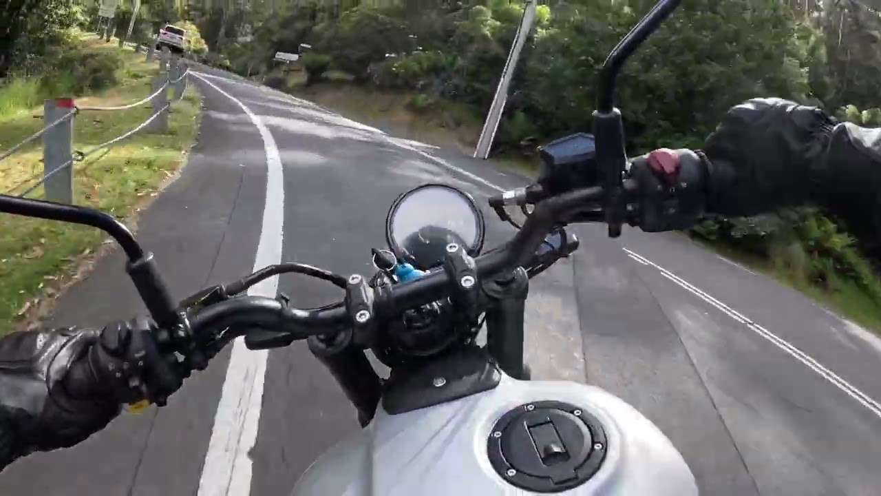 Riding the BEST motorbike loop in Hobart | RE Guerilla #3