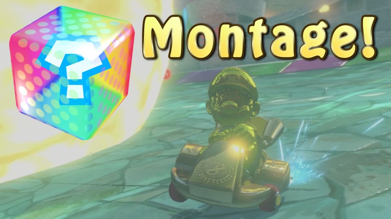 Mario Kart 8 Online Item Funny Moments Montage