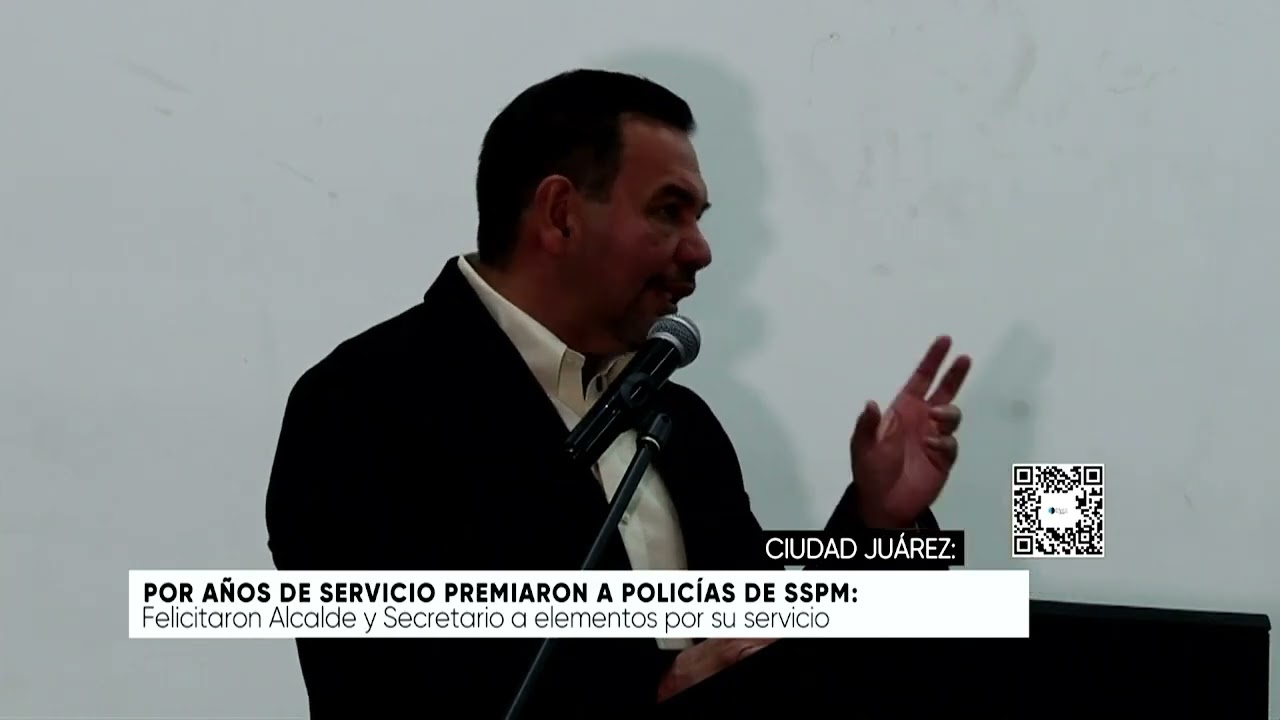Por años de servicio premiaron a Policías de SSPM