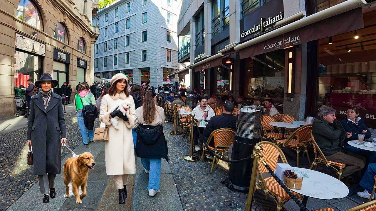 15 February 2026 MILAN 🇮🇹 ITALY 4K HDR STREET WALKING TOUR ✨ | BEAUTIFUL SUNNY DAY 🌞  WALK🚶