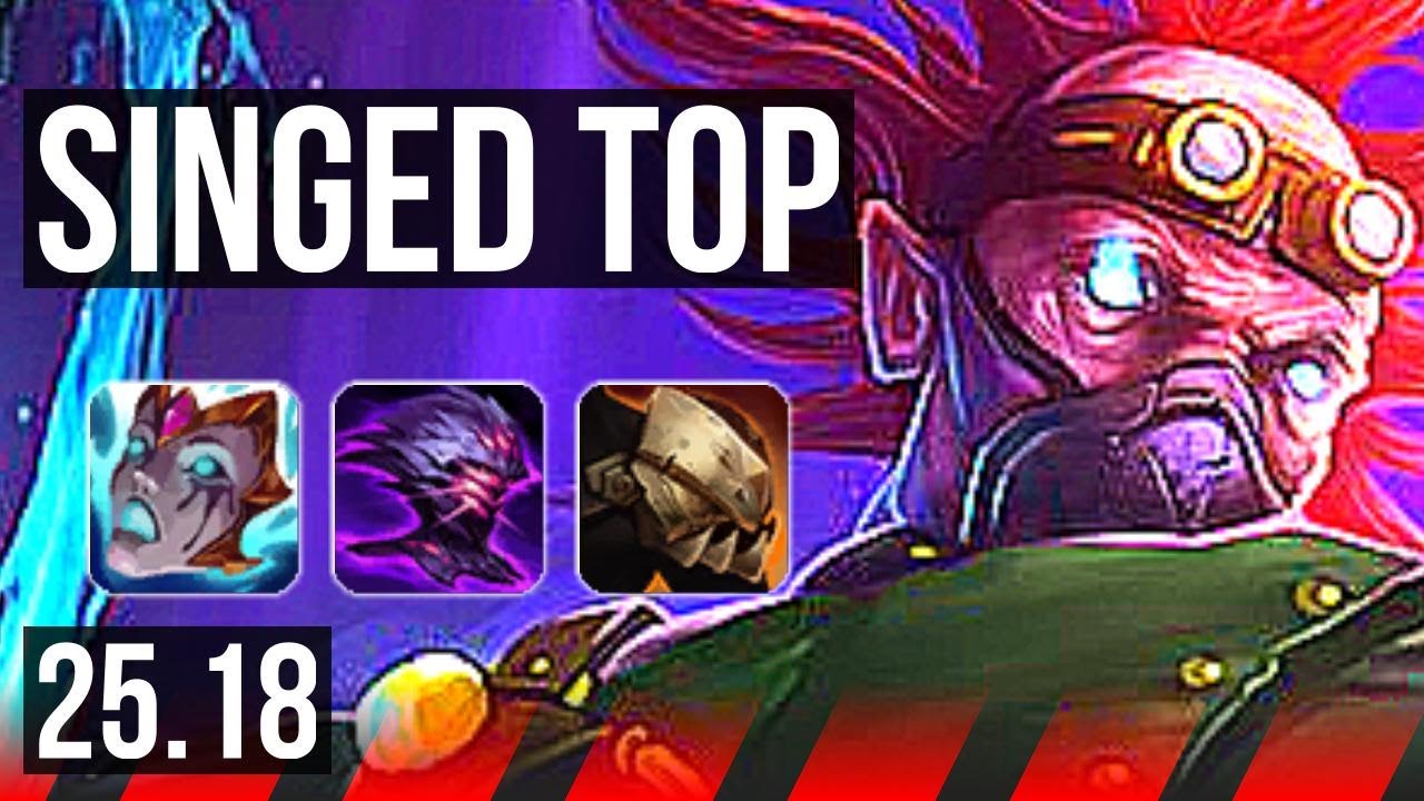 SINGED vs YASUO (TOP) | KR Master | 25.18