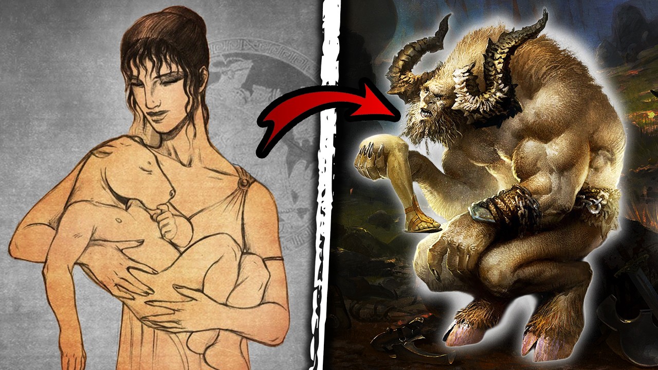 The Messed Up Origins of The Minotaur | Greek Mythology Explained