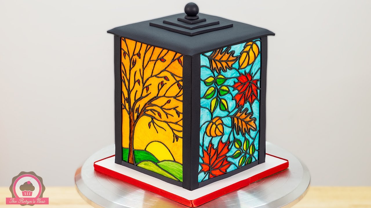 Stained Glass Cinnamon Roll Cake | Collaboration