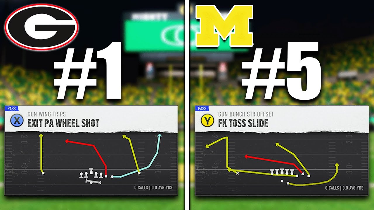 The 5 BEST Offenses In College Football 25! (UPDATED)