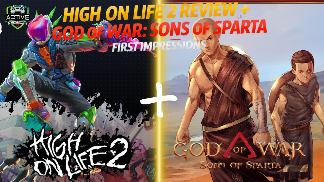 High on Life 2 Review + God of War: Sons of Sparta First Impressions - Father and Son Gaming Podcast