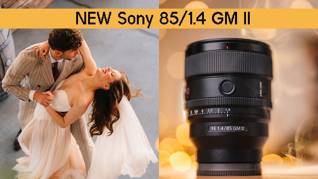 Sony 85mm f/1.4 GM II для свадеб — практический обзор (в сравнении с Sony 85/1.4 GM)