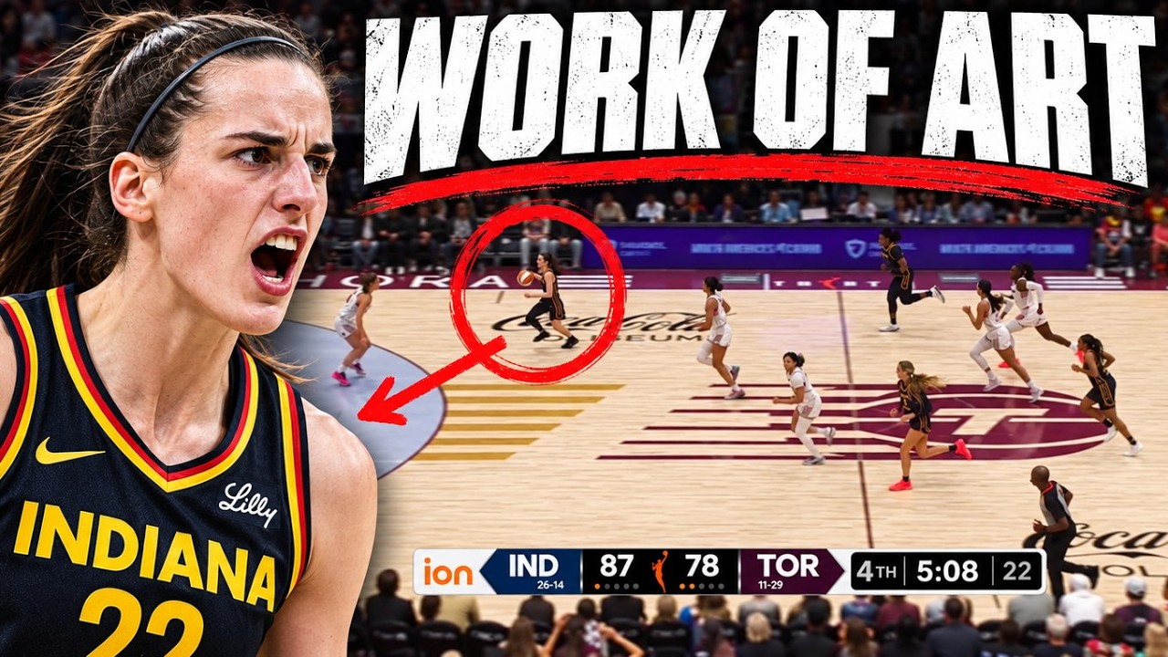 CAITLIN CLARK'S game is truly a work of art