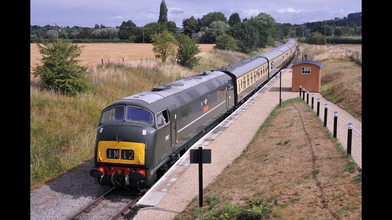 D832 ONSLAUGHT AT WORK ON THE GLOUCESTERSHIRE WARWICKSHIRE RAILWAY - 28th & 29th July 2018