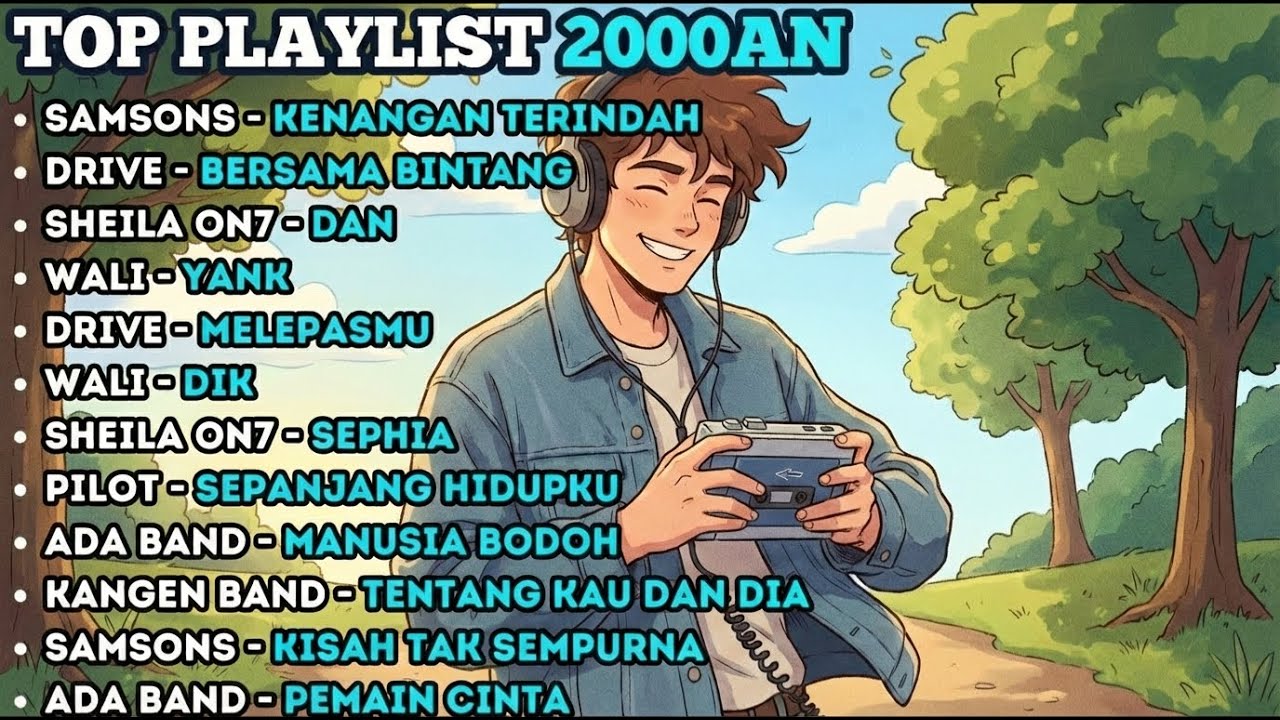 TOP PLAYLIST LAGU INDONESIA 2000AN 🎧 Nostalgia Hits Terbaik Sepanjang Masa