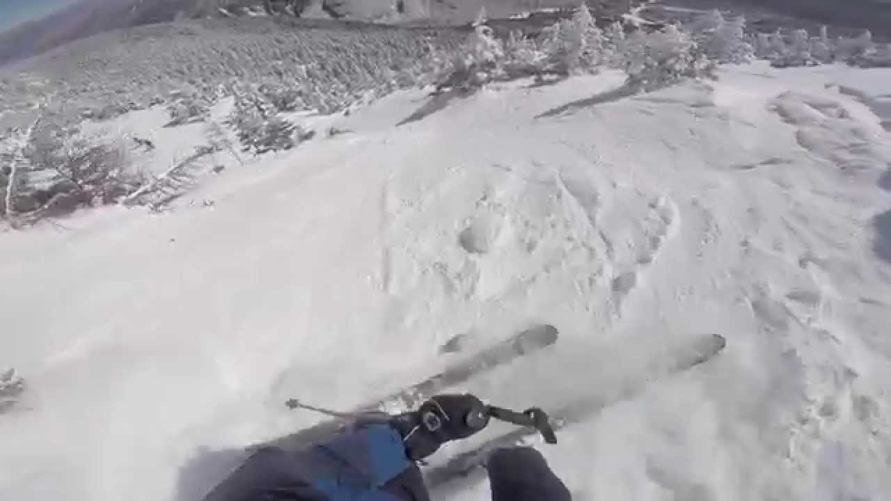 [HD] Stowe/Mt. Mansfield Profanity Chute - March 29, 2015