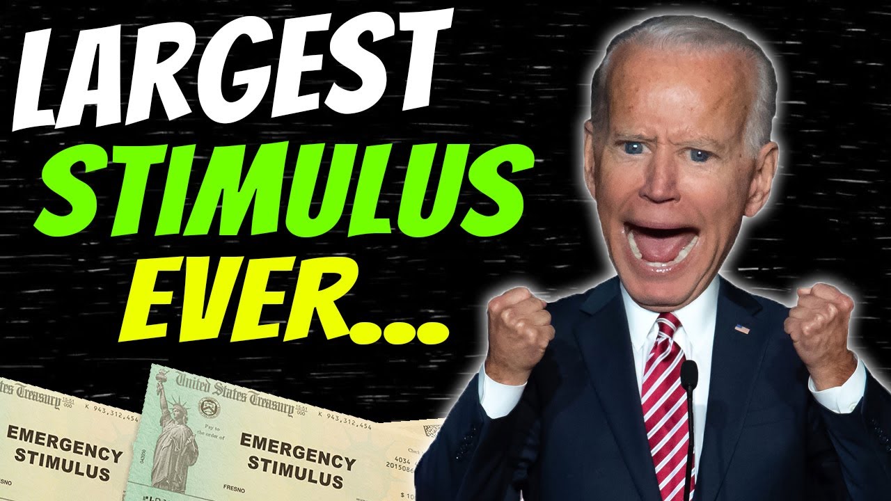 LARGEST EVER! New Stimulus Package Update & Second Stimulus Check Update | Impeachment & Bidens Plan