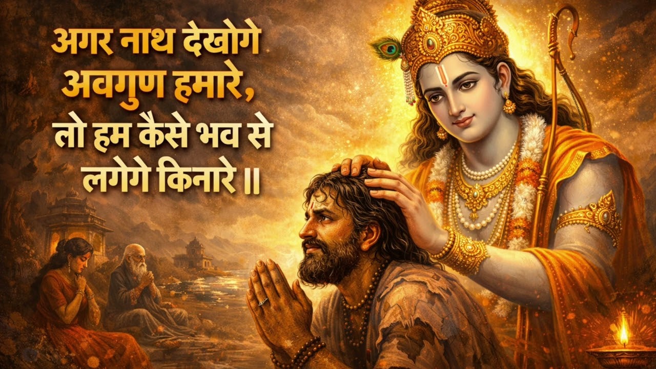 श्री राम से प्रार्थना 🙏 अगर नाथ देखोगे अवगुण हमारे | हृदयस्पर्शी भजन