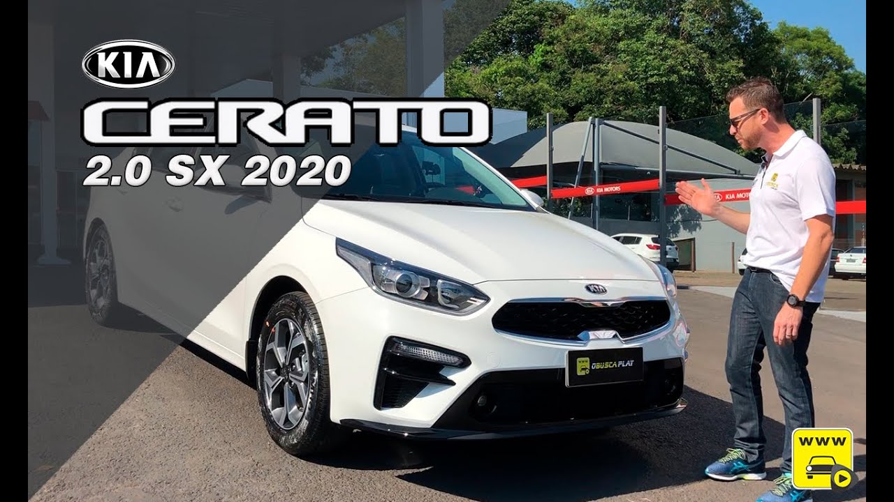 NOVO KIA CERATO SX 2.0 - Teste Dinâmico em Rodagem