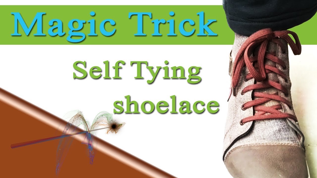Self tying shoelace - Magic Trick revealed