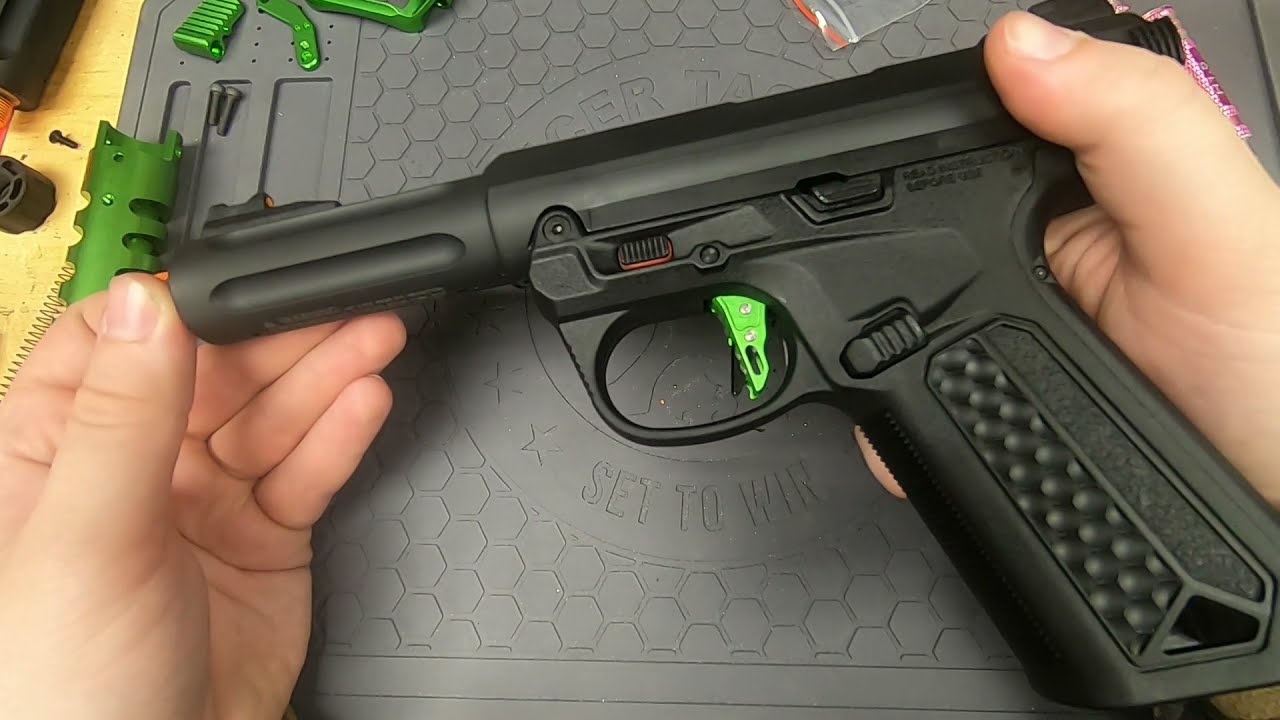 T020🔫 Action Army AAP-01 trigger install guide | Airsoft Toy Tech Guide