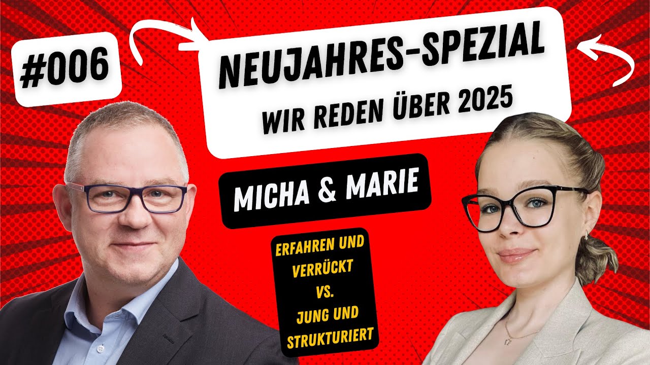 #6 M&M Neujahres-Spezial 2025/2026 Wir plaudern aus dem Nähkästchen. 👍😁