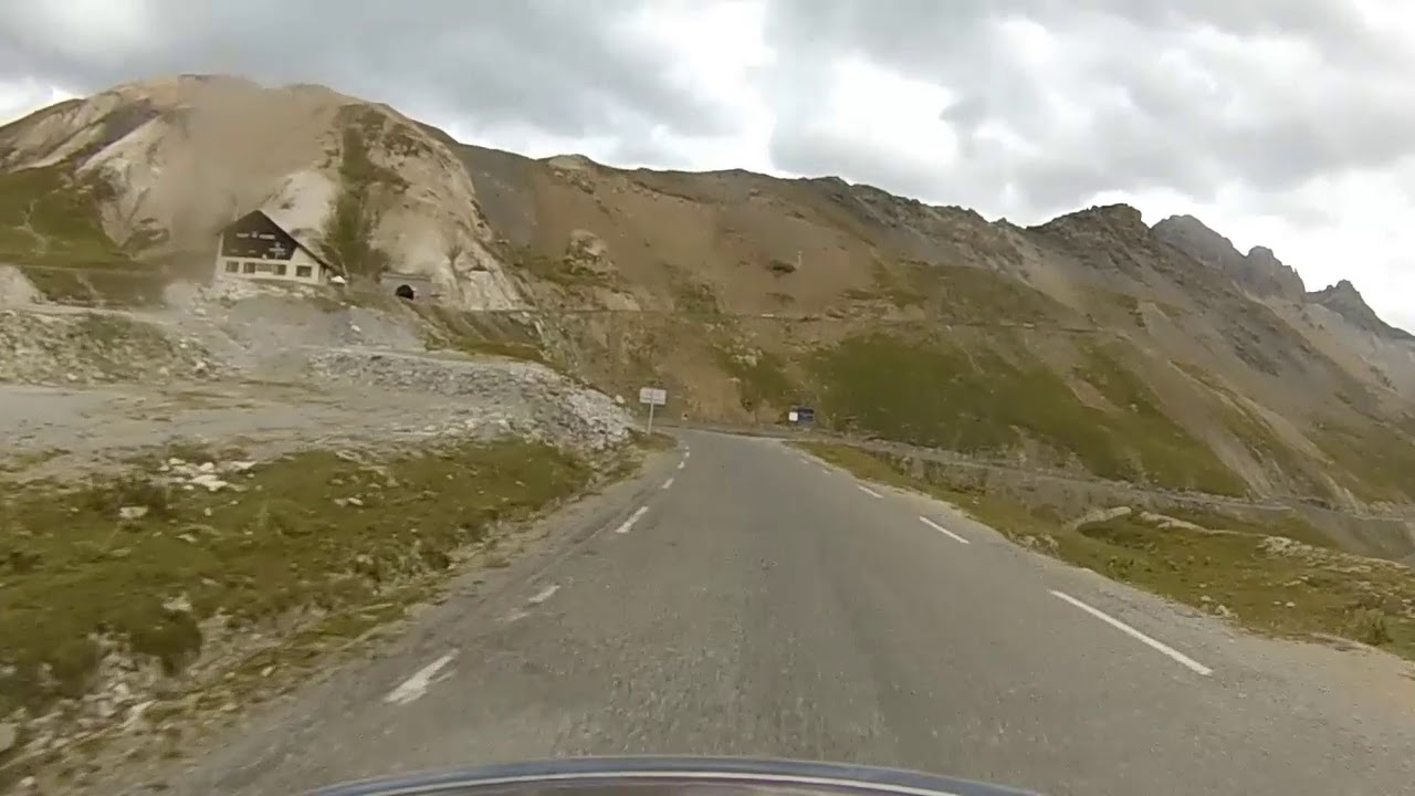Col du Galibier, heading for Briancon