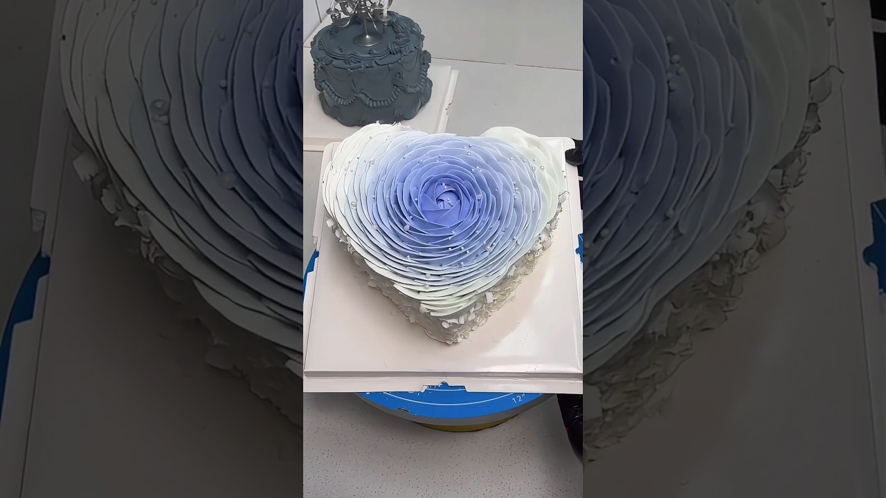 Full Tutorial Heart Shaped Cake Making #tiglezcakes