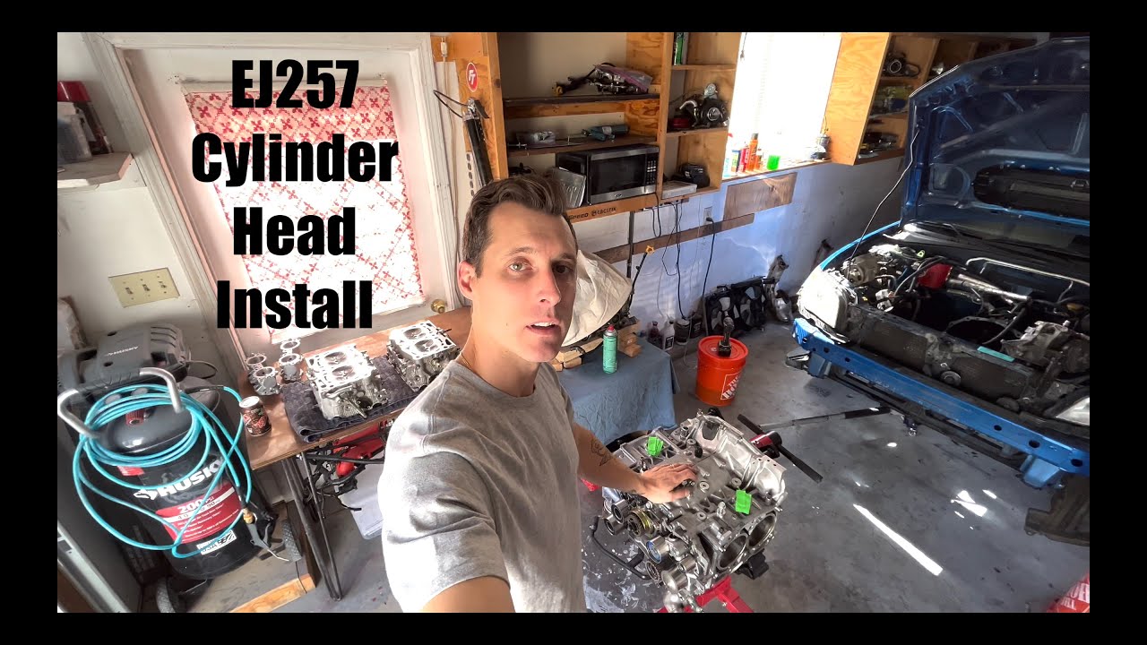 Subaru EJ25 Cylinder Head Install