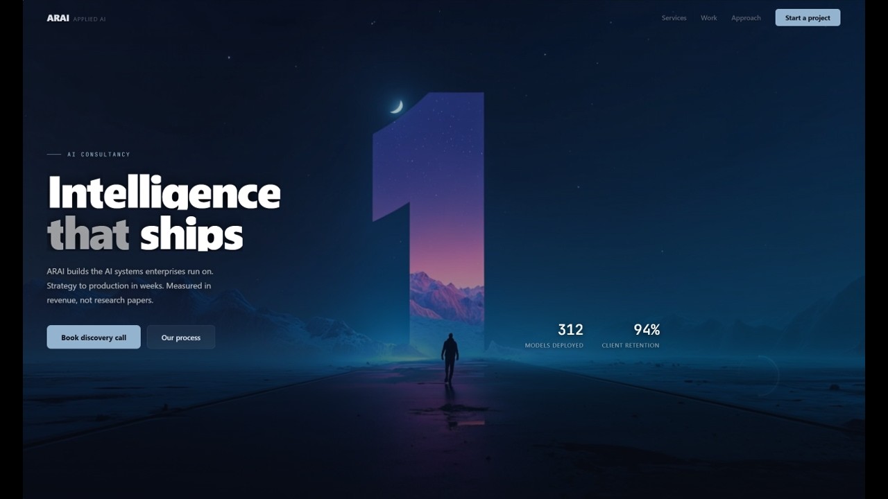 Built with Claude Code using AI Taste Skill