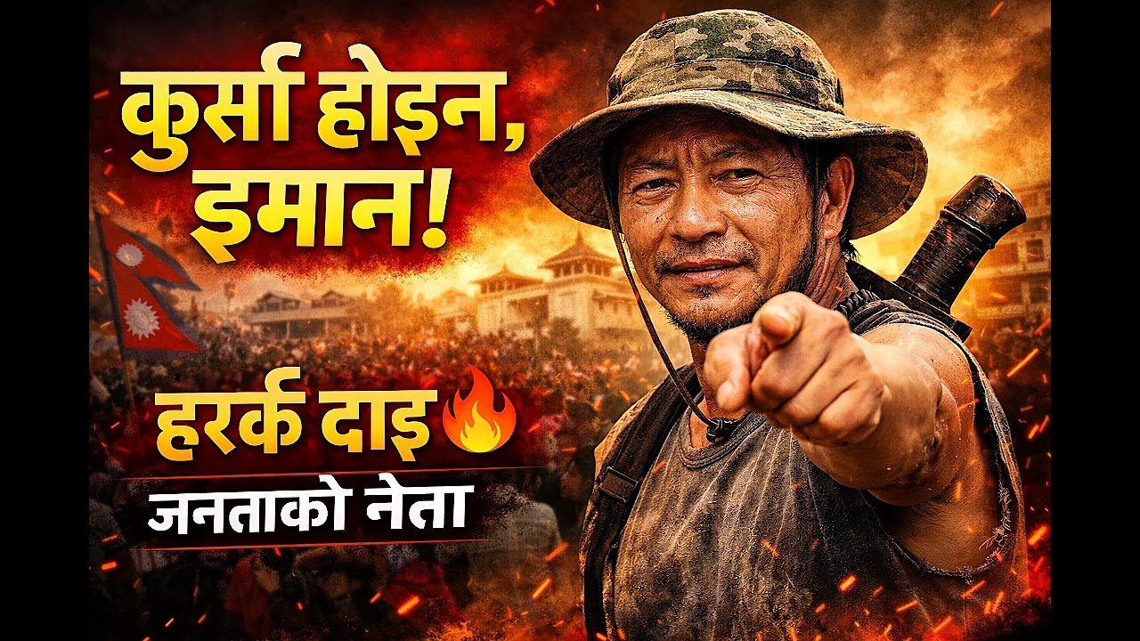 कुर्सीको होइन, इमानको राजनीति | Harka Sampang Song | New Nepali Song (Full HD 1080) Moktan Smd 