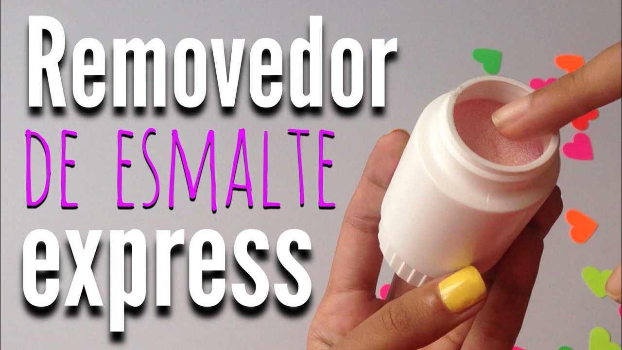 Removedor de Esmalte Express CASERO - ¡Funciona!