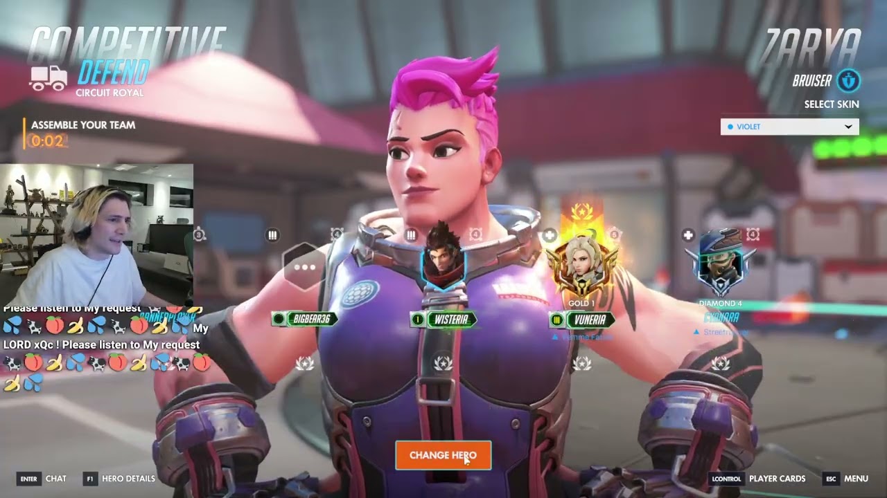 xQc plays Overwatch EP 12 - FEBRUARY 11 2026