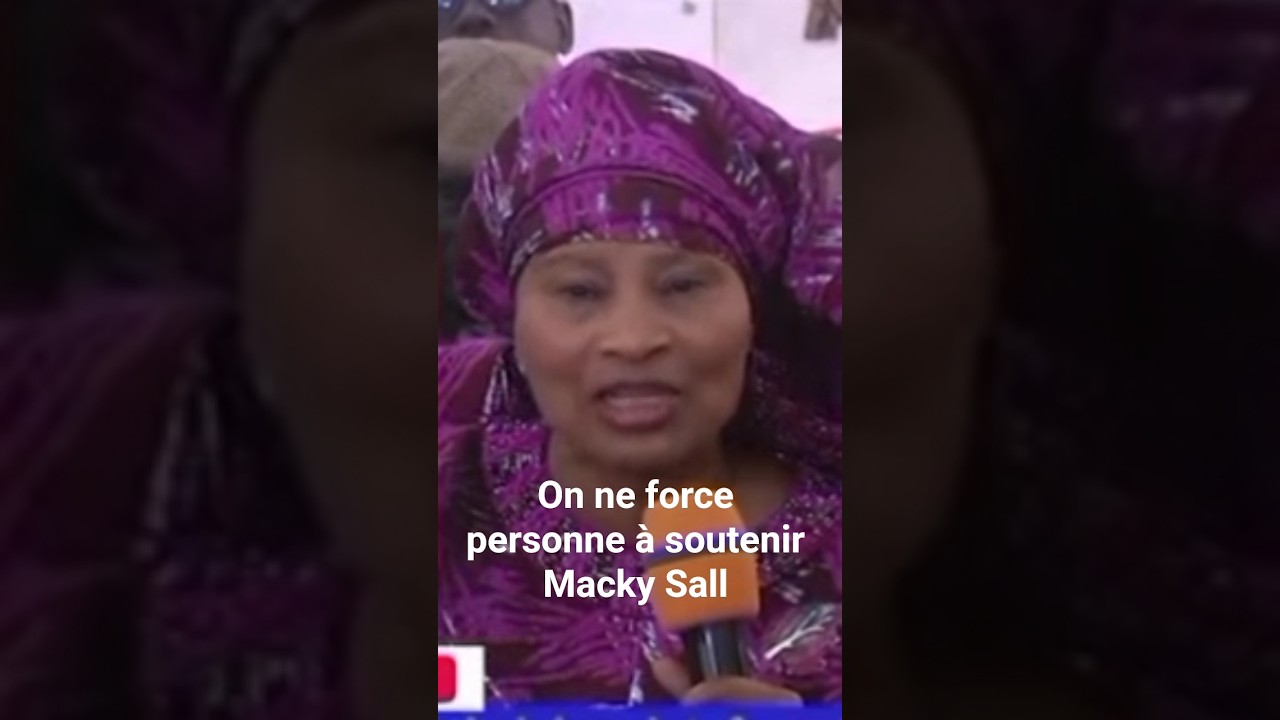 On ne force personne &agrave; soutenir Macky Sall