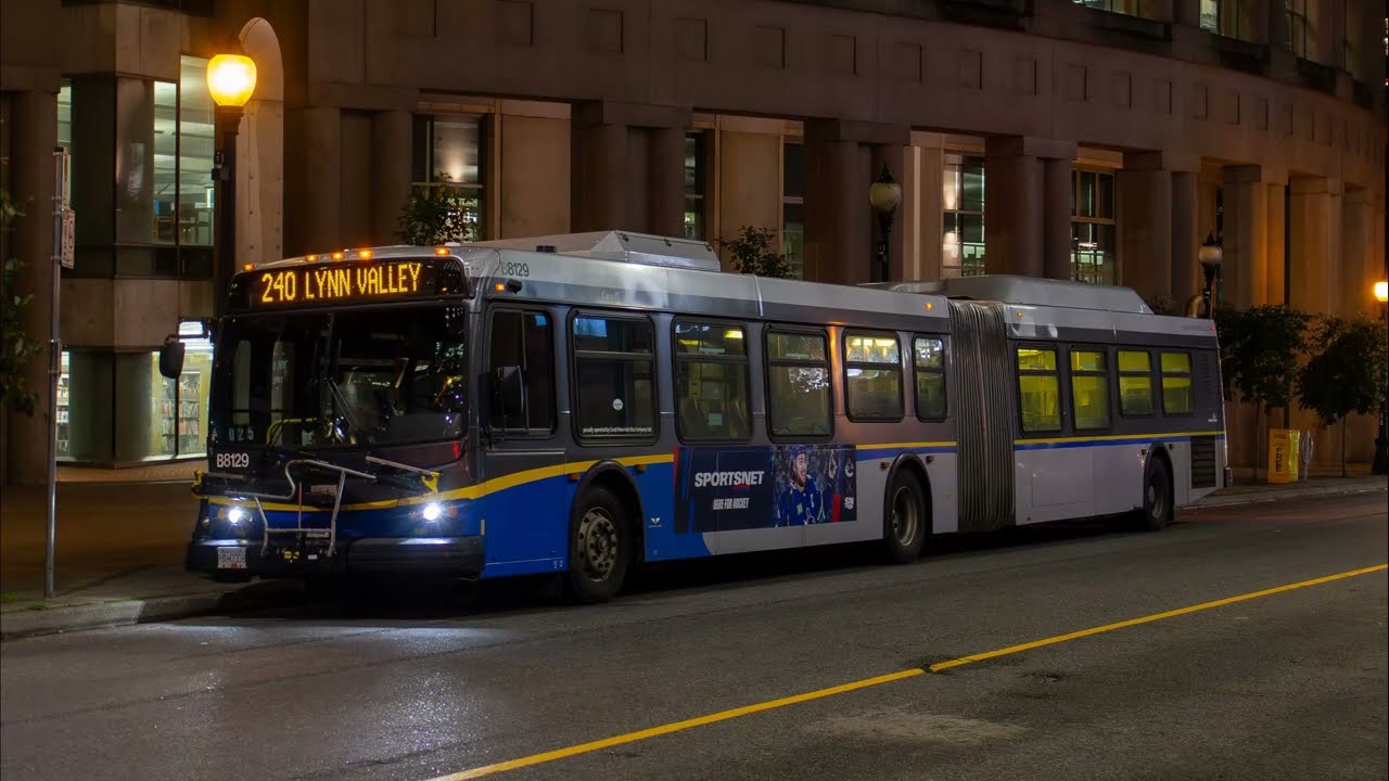 TransLink 2009 New Flyer DE60LFR - B8129