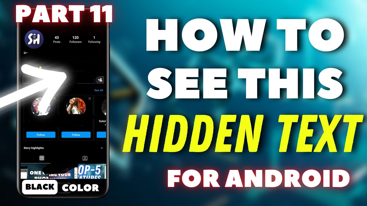 How to See Hidden Text in Photo on Android? | How to See Hidden Text in Screenshot on Mobile?