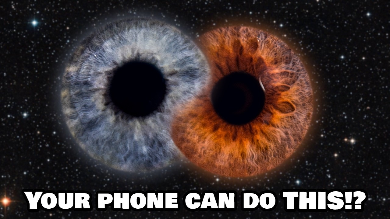 Pro Iris Photography Using ONLY a Phone!