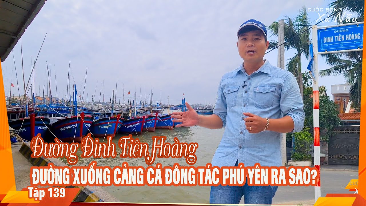 Góc Tuy Hòa #15: Đường Xuống Cảng Cá Đông Tác Phường Phú Đông Ra Sao???