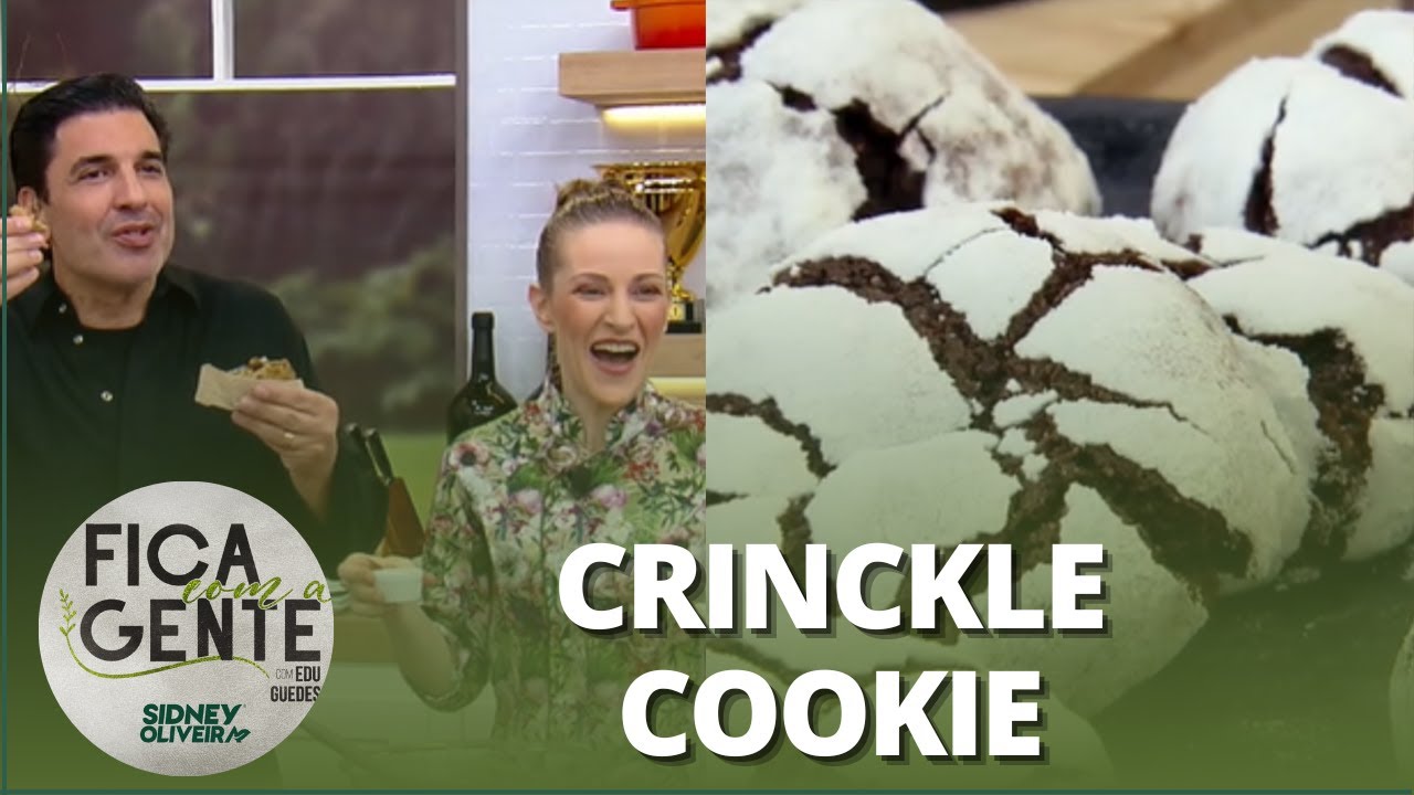Aprenda a fazer o famoso cookie craquelado de chocolate | Fica com a Gente