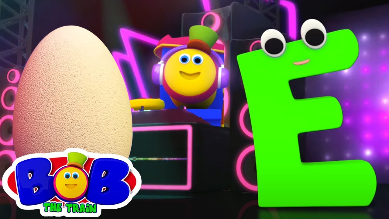A Rua da Aprendizagem de Bob | Letra E | musica infantil | Bob The Train em Português | Educação